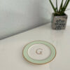 GreenGate Teller Small Plate G "mint"